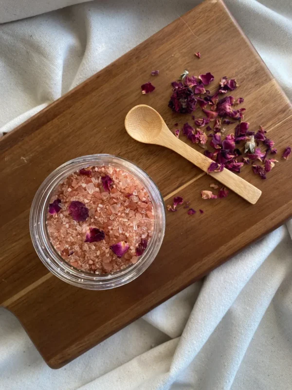 Tranquil - Botanical Bath Salt with Wooden Spoon
